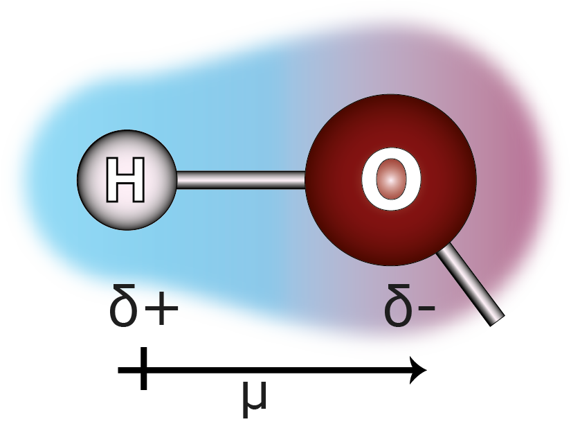 Polaridad del enlace O-H