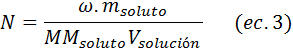 Cómo calcular la normalidad de una solución