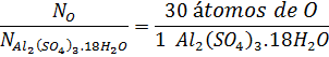 ejemplo de número de Avogadro en química