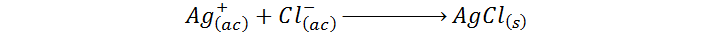 Ejemplo de ecuación molecular