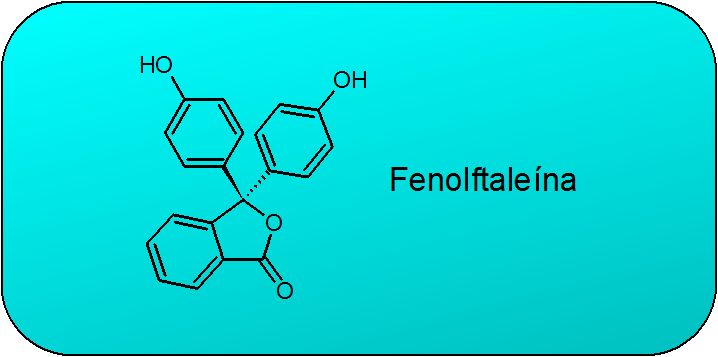 estructura de la fenolftaleína