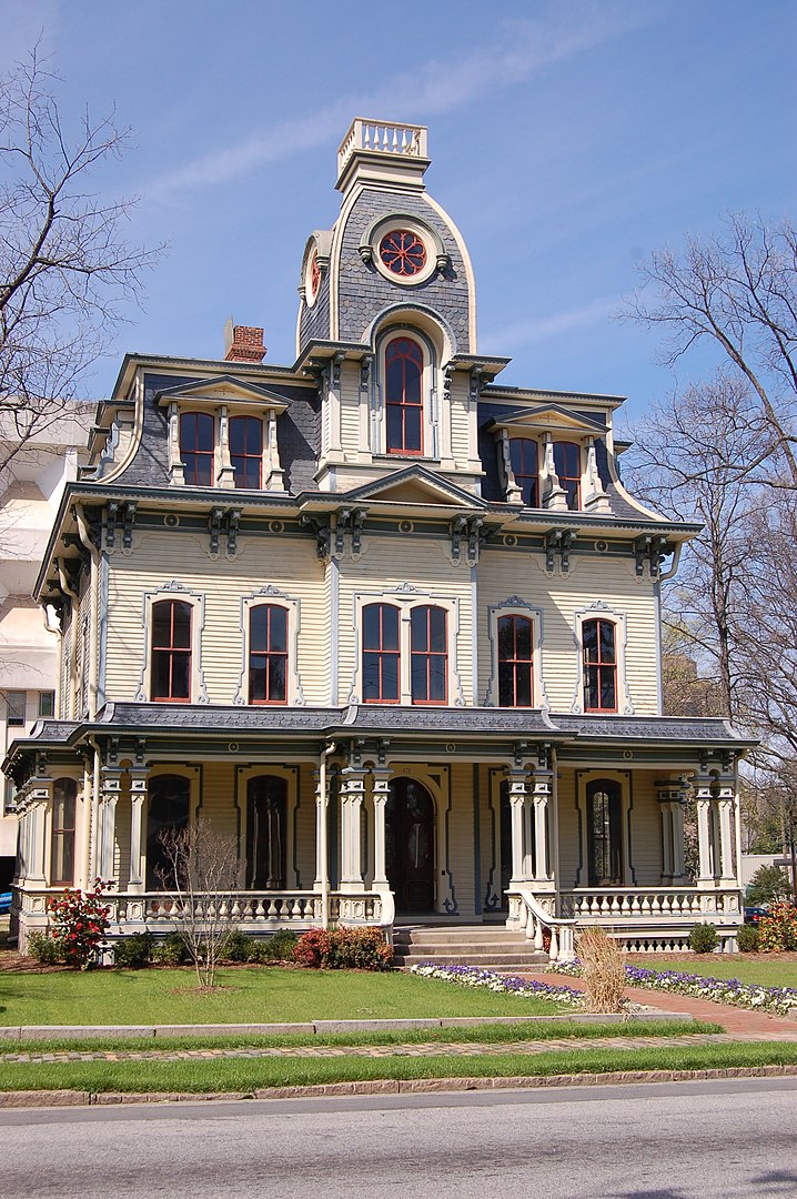 estilos de casas victorianas estadounidenses - Estilo victoriano Segundo Imperio o Estilo Napoleón III