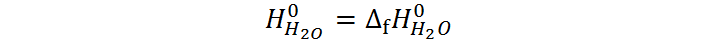 entalpía de reacción a partir de entalpías de formación